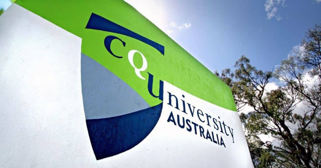 CQUniversity Australia campus sign