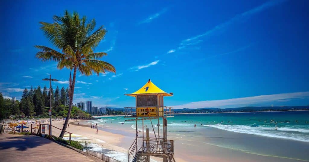 Gold Coast beach