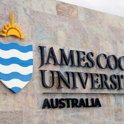 James Cook University campus sign