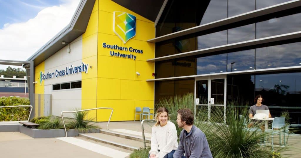 Southern Cross University building entrance