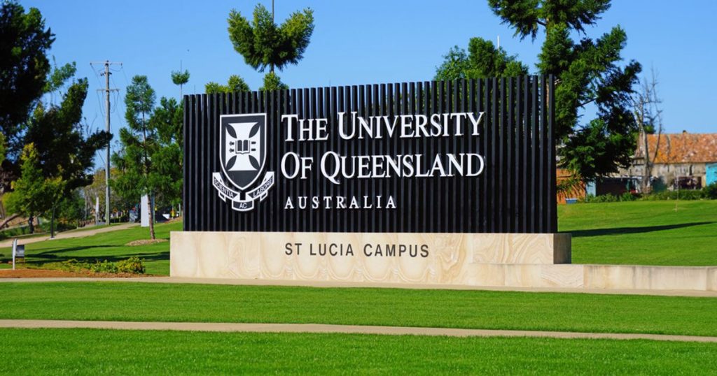 University of Queensland logo as St Lucia campus