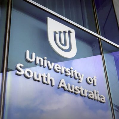 University of South Australia logo on building