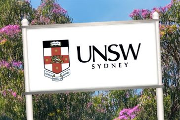 UNSW Sydney campus sign