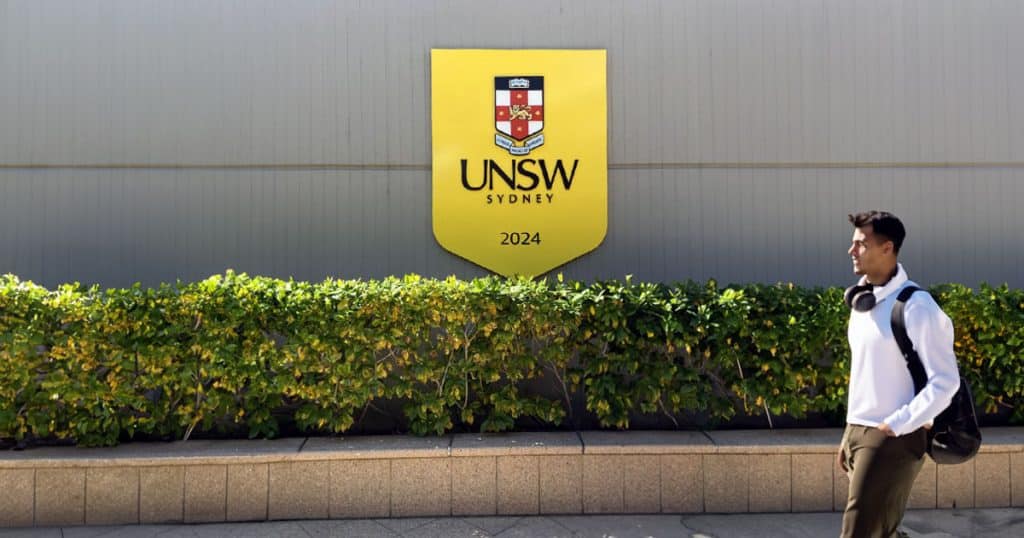 UNSW Sydney yellow logo